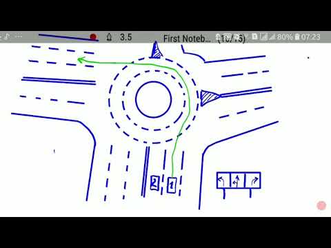 Ruta nr. 5 - sensul giratoriu dintre străzile Uzinilor și Lunca Bîcului