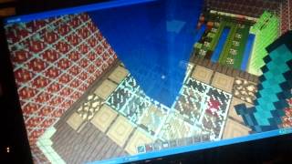 Underwater minecraft emergancy shelter