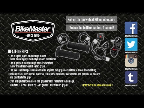 BikeMaster Heated Grips | #BuildYourDream