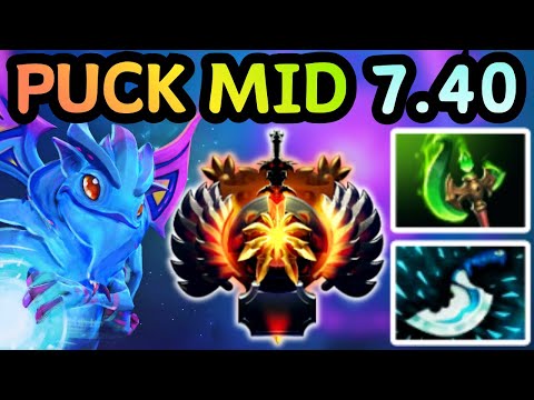 🔥 NEW PATCH 7.40 !!! PUCK MID SILENCE + COIL ZERO COUNTERPLAY | DOTA 2 GAMEPLAY 🔥
