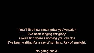 [KARAOKE] Ray of sunlight - Hello Sleepwalkers