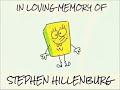 United Plankton Pictures Inc In Loving Memory Of Stephen Hillenburg Nickelodeon Productions 2011