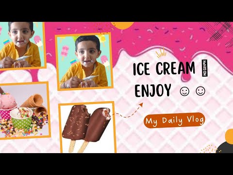 ice cream enjoy 🍨 | Apeksha Bairagi vlogs | you also taste this cream 😍😍