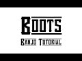 The Dead South - Boots [Banjo lesson]