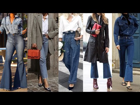 PANTALONES JEANS y MEZCLILLA en TENDENCIA de MODA 2025