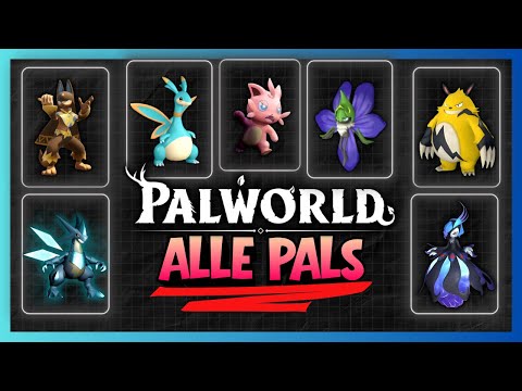 ALL the pals in Palworld you really need