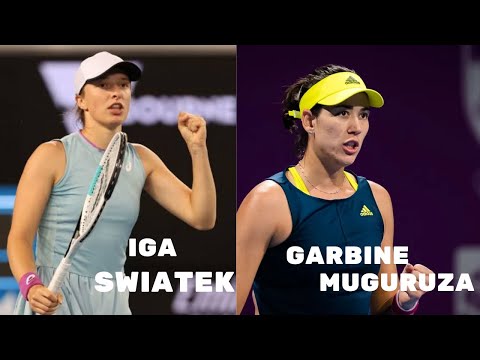 Iga Swiatek vs Garbiñe Muguruza  Dubai Open 2021