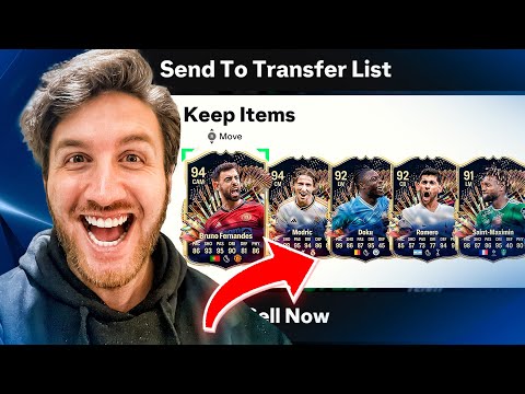 I Packed 20 Team of the Season Live Players in a FC 24 Pack Opening!