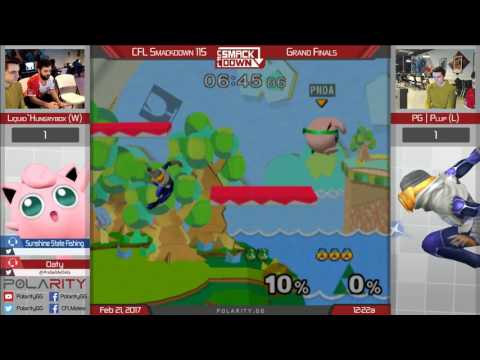 CFL Smackdown 115 Melee - Liquid`Hungrybox (Puff) vs PG Plup (Sheik) - Grand Finals