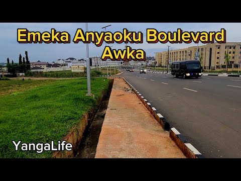 A Scenic Glimpse of Emeka Anyaoku Boulevard, Awka
