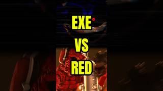 RED VS Sonic EXE Is Complicated #analoghorror #sonicexe #godzillanes