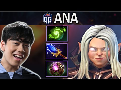 OG.ANA SMURF INVOKER WITH 22 KILLS - DOTA 2 7.30 GAMEPLAY