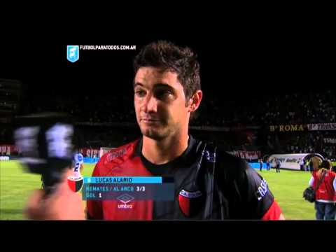 Alario: "No podíamos dejar pasar la oportunidad...".  Colón 2 - Rafaela 1. Fecha 10. FPT