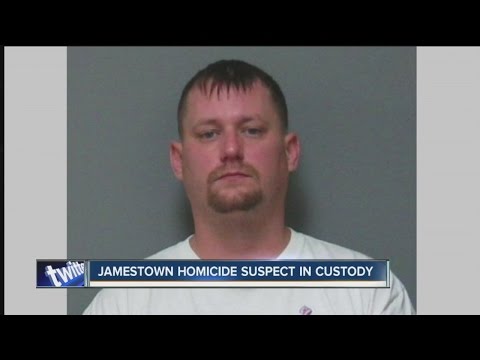 Jamestown murder suspect caught after stand-off