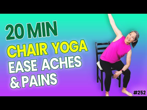 20 Min Chair Yoga To Help You Walk Better (perfect for seniors)