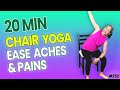 20 Min Chair Yoga To Help You Walk Better Perfect For Seniors