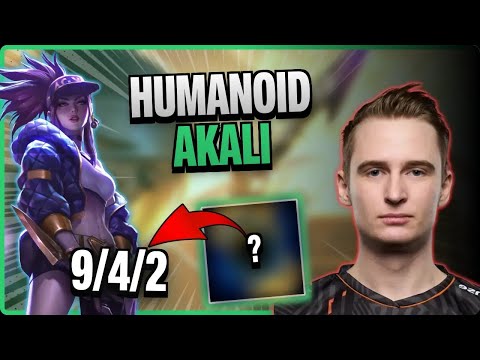 MDK Humanoid MIDDLE Akali vs Syndra | 15.6
