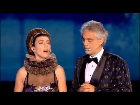Intimissimi on Ice 2016 - Andrea Bocelli, Ilaria Della Bidia, Kira Korpi, Lambiel - THE PRAYER