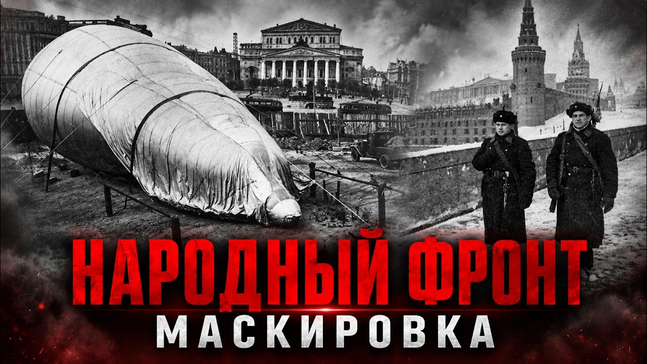 Народный фронт. Сберечь столицу: как Моску делали невидимой для немецкой воз