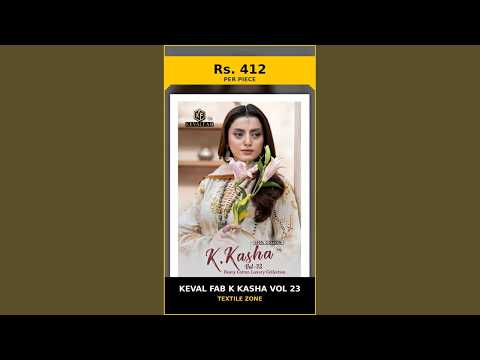 Keval Fab K Kasha Vol 23 – product video thumbnail