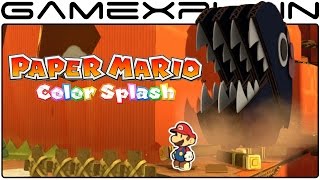 Huey's Touching Moment..WHOAMYGOD in Paper Mario: Color Splash (1080p Gameplay)