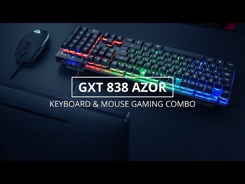 Klaviatūra Trust GXT 838 Azor (23472) video