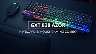 Trust GXT 838 Azor Gaming Combo (keyboard with mouse) 23472
