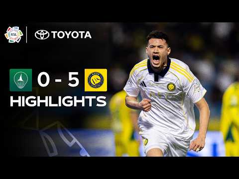 Al Nassr's 5 ⭐⭐⭐⭐⭐ performance sends them 🔝 | Powered by Toyota