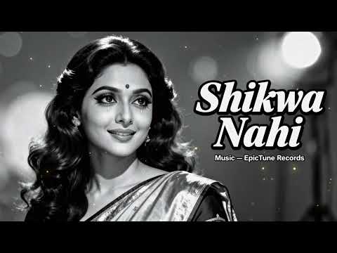 Shikwa Nahi | Old Hindi Romantic Song | Heart Touching 60s 70s Vibe Love Song