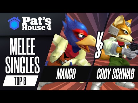 Mang0 vs. Cody Schwab - Pat's House 4 - Melee Singles - Winners Semis