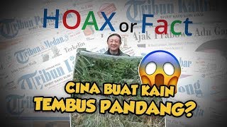 Hoax or Fact: China Mampu Buat Kain Tembus Pandang buat Kamuflase saat Perang?
