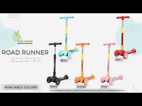R FOR RABBIT ROAD RUNNER SCOOTER FOR KIDS INSTALLATION VIDEO