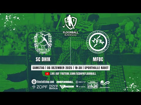1. Floorball Bundesliga | SC DHfK Leipzig vs. MFBC Leipzig | 12. Spieltag