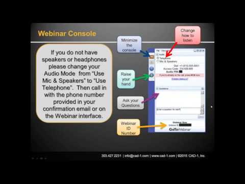 CAD-1 Presents - Civil 3D and InfraWorks – Round Trip Projects