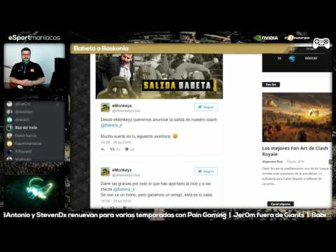 MINIDUKE SUSTITUTO Y STREAMER EN G2 VODAFONE  - Esportmaniacos 11