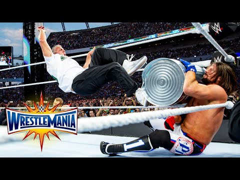 WRESTLEMANIA VIDEO: AJ Styles vs. Shane McMahon, Both Competitors Comment