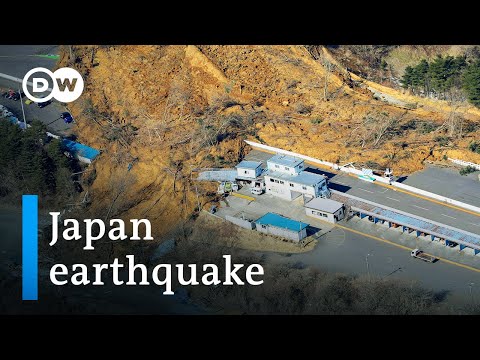 福島県沖でマグニチュード7.3の地震が発生｜DWニュース (Magnitude 7.3 earthquake hits Japan off Fukushima coast | DW News)