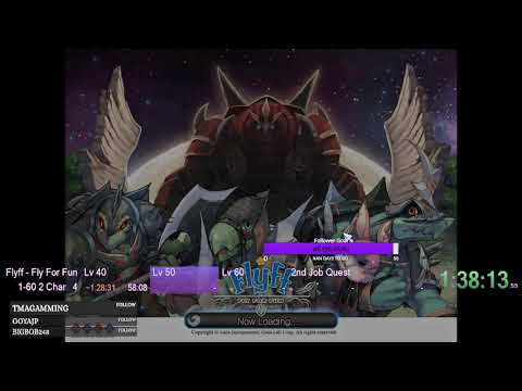 WORLD'S FIRST 1-60 FlyFF Anarchy Speedrun