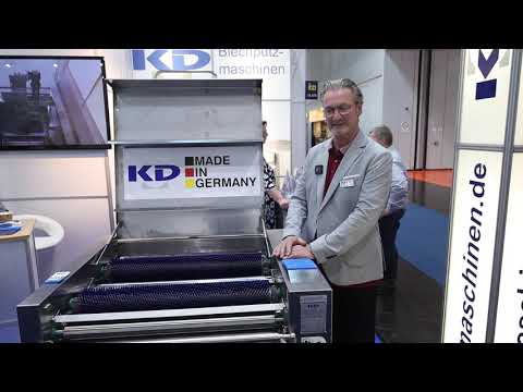 KD Putz auf der Iba: Blechputztechnik "Made in Germany"