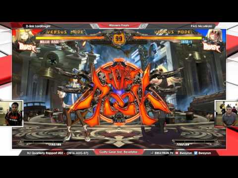 NJQR2   GGXrdR WF   D link LordKnight VS PAG NicoMaki