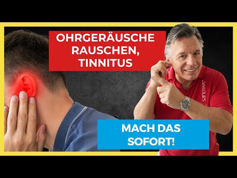 Ohrgeräusche, Rauschen, Tinnitus - mach das sofort!! 👍