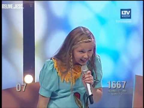 jESC 2011 Lithuania || Paulina Skrabyte - Debesys (WINNER)