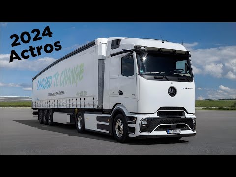 メルセデスのEVトラック「eACTROS 600」