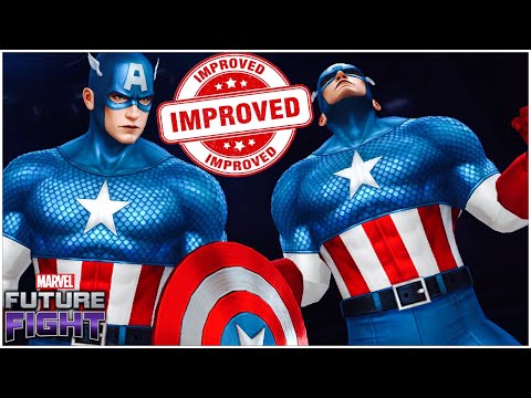 CAPTAIN AMERICA’S BACK TO BASICS UNIFORM = YESSS??! l Marvel Future Fight