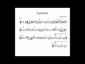 Billie's Bounce - Bud Powell's Solo Transcription from the Album "On Charlie Bird Parker"