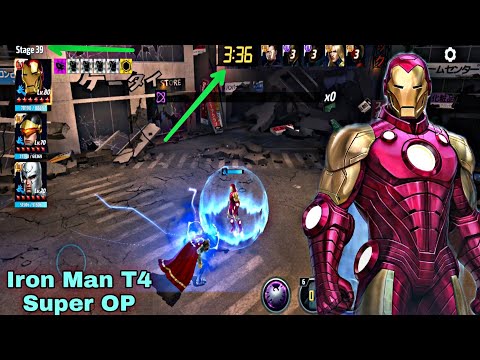 Iron Man T4 Super OP | WBL Infinity Ultron Stage 39 Done Within 100 Seconds - Marvel Future Fight