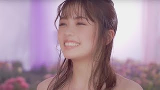 小芝風花、まるで花の妖精！　ふんわりシースルーワンピでお花畑に　「CANMAKE」新CMが公開