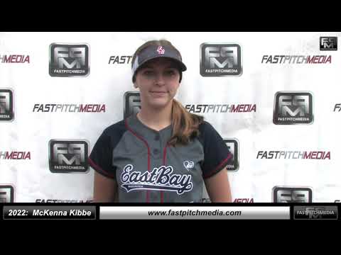 2022 McKenna Kibbe Catcher Softball Skills Video