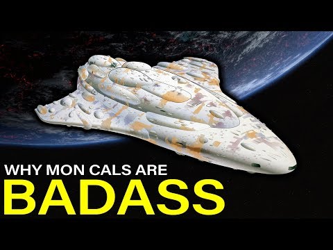 Why Mon Calamari Cruisers are AMAZING capital ships | Star Wars Lore