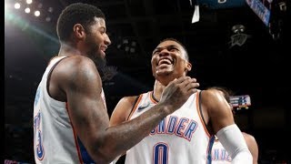 Russell Westbrook - Paul George - Oklahoma City Thunder